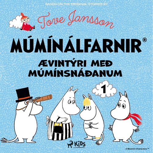 audiobook cover of Ævintýri með múmínsnáðanum 1, by Tove Jansson