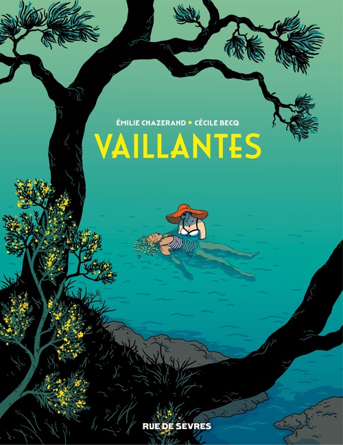 Couverture ebook de Vaillantes, de Emilie Chazerand, Cécile Becq