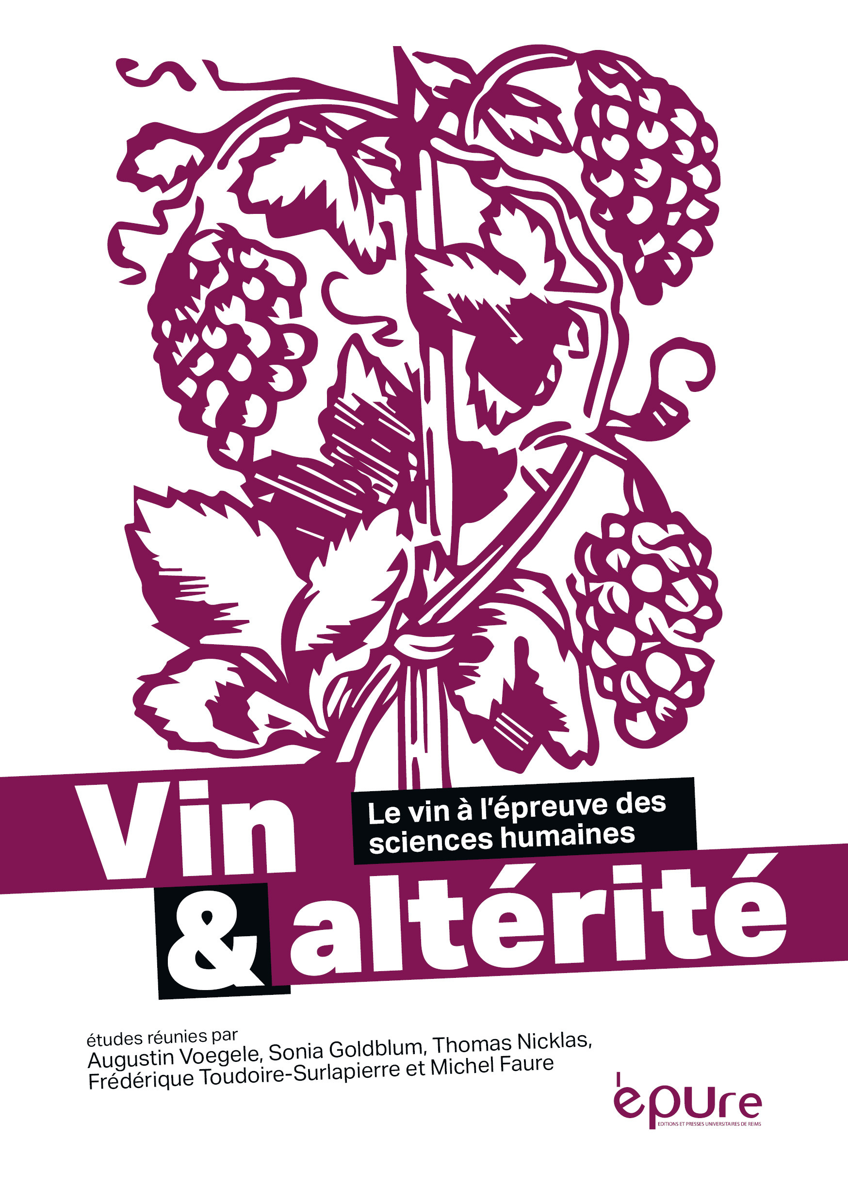 Couverture ebook de Vin et altérité, de Go Voegele Augustin