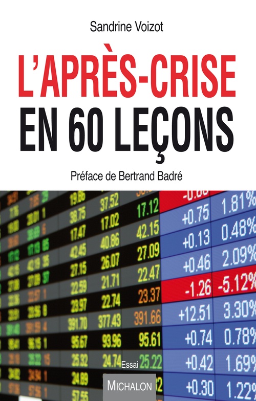 Couverture ebook de L'après-crise en 60 leçons, de Bertrand Badré, Sandrine Voizot