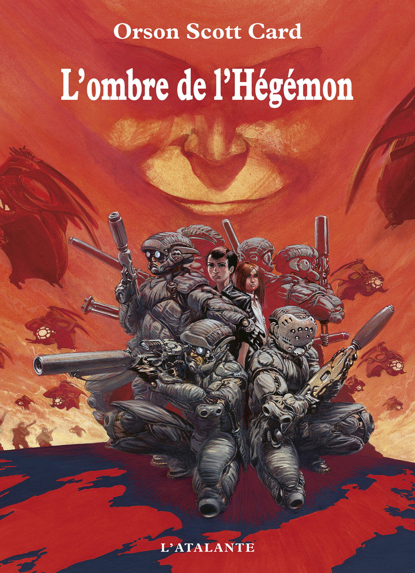 ebook cover of L'ombre de l'Hégémon, by Orson Scott Card