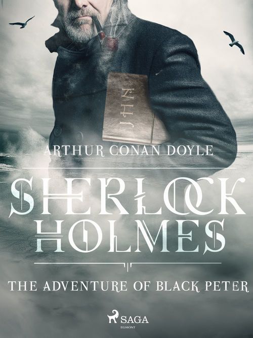 ebook cover of The Adventure of Black Peter, by Arthur Conan Doyle