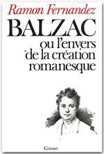 ebook cover of Balzac, by Ramon Fernandez