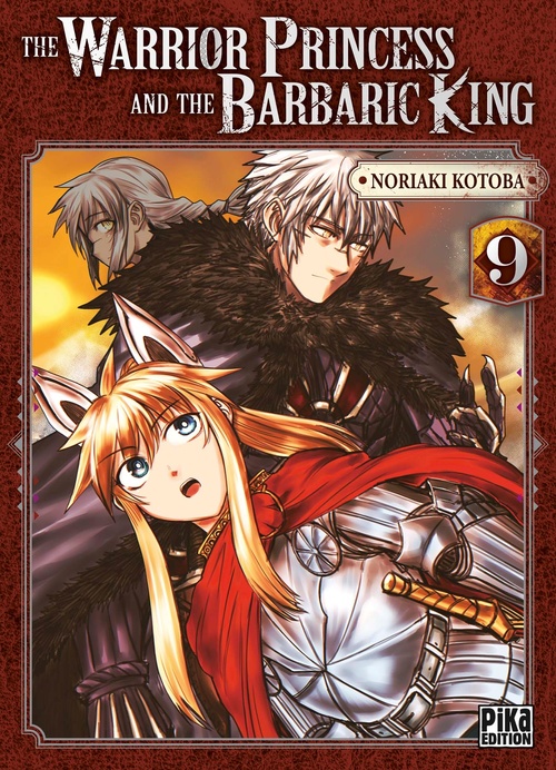 Couverture ebook de The Warrior Princess and the Barbaric King T09, de Noriaki Kotoba