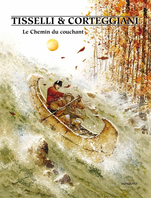ebook cover of Le chemin du couchant, by François Corteggiani, Sergio Tisselli