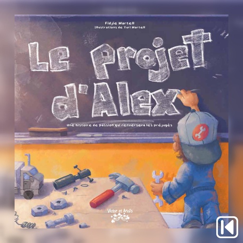 Couverture audiobook de Le projet d'Alex, de Fidjie Martel