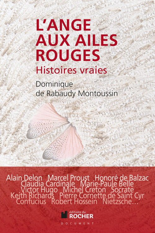 Couverture ebook de L'ange aux ailes rouges, de Nicolas de Rabaudy