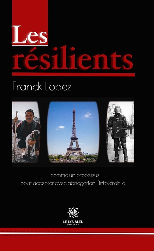 ebook cover of Les résilients, by Franck Lopez