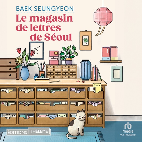 Couverture audiobook de Le magasin des lettres de Séoul, de Baek Seungyeon