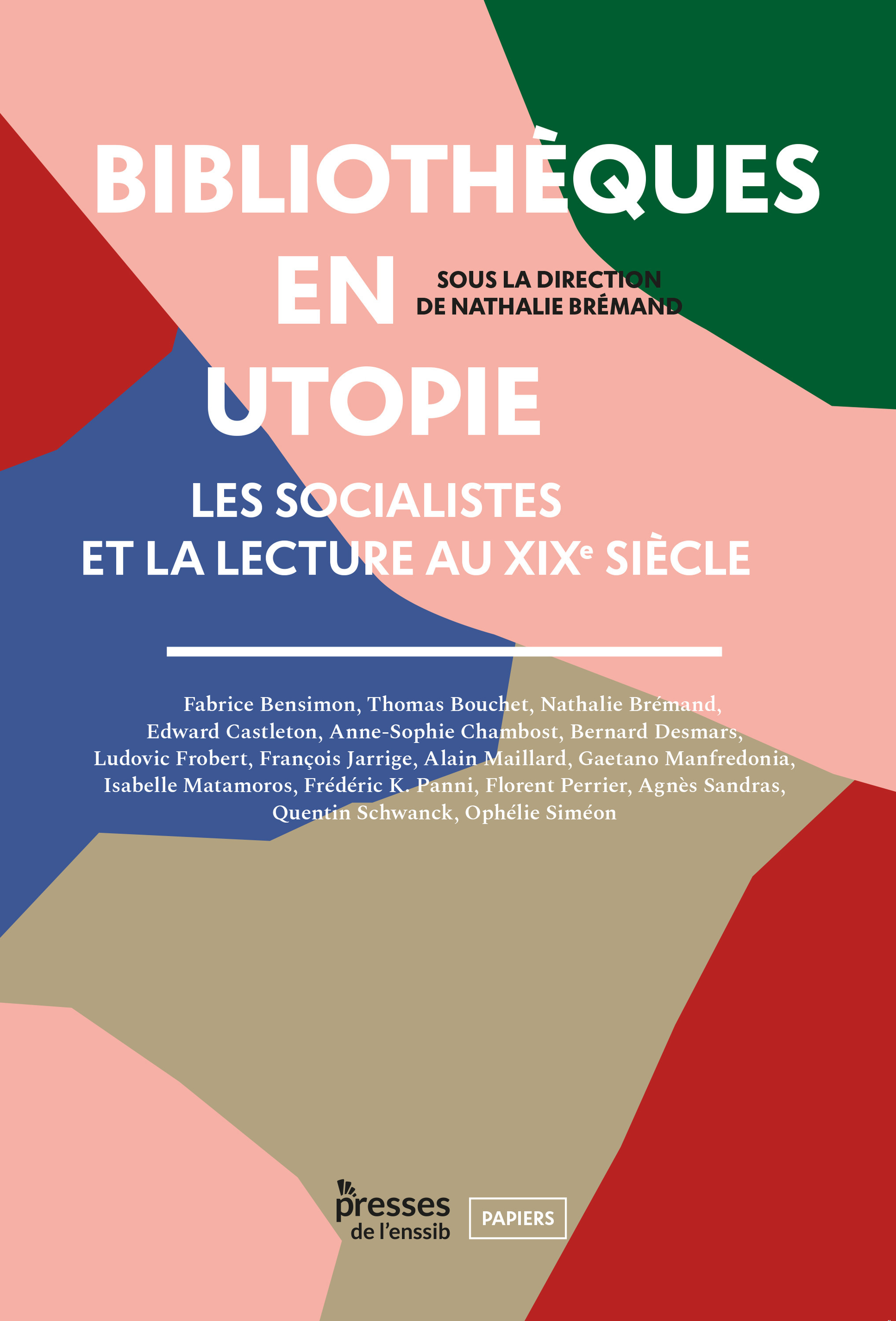ebook cover of Bibliothèques en utopie, by Nathalie Brémand