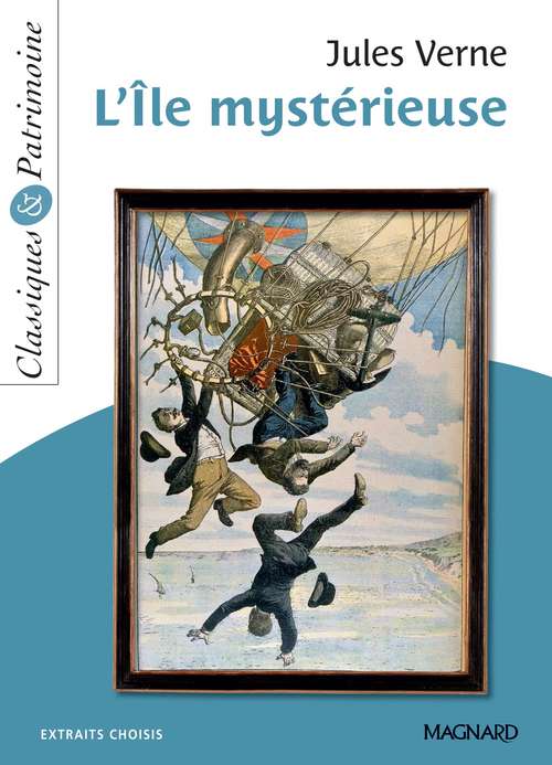 Couverture ebook de L'Île mystérieuse - Classiques et Patrimoine, de Jules Verne