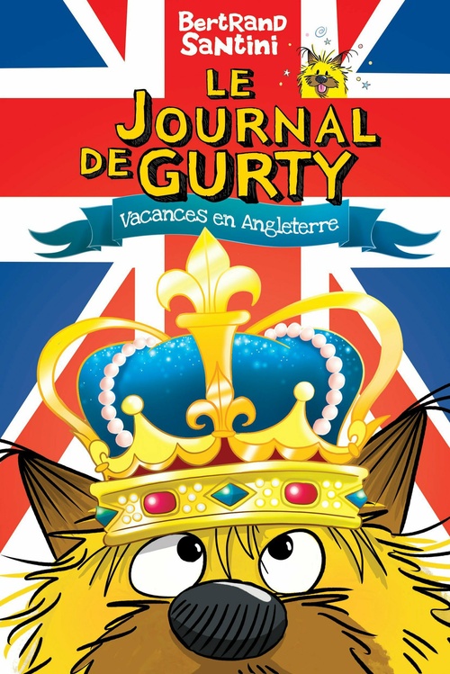Couverture ebook de Le Journal de Gurty. Vacances en Angleterre, de Bertrand Santini