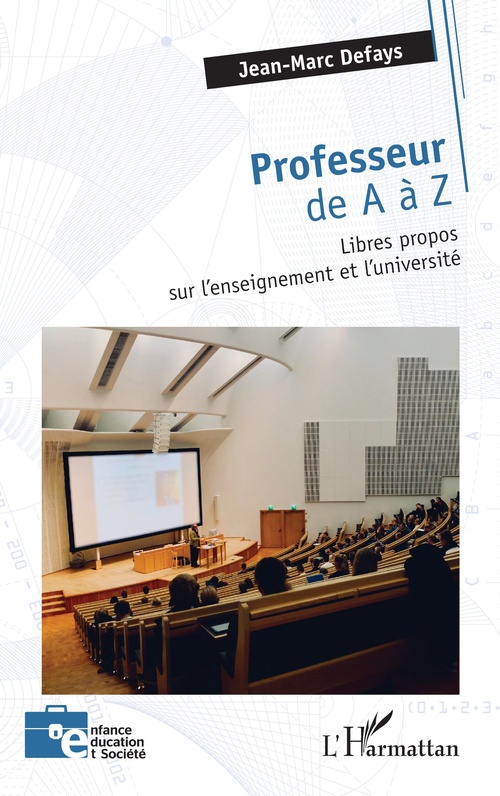 Couverture ebook de Professeur de A à Z, de Jean-Marc Defays