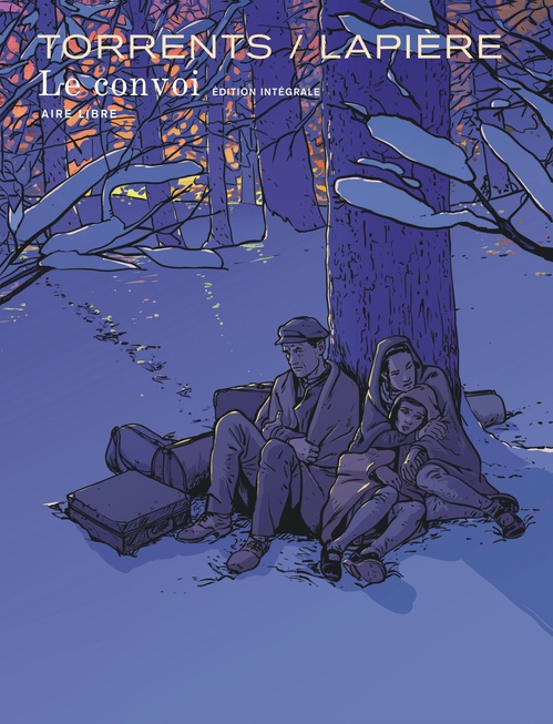 Couverture ebook de Le convoi - Intégrale, de Denis Lapière