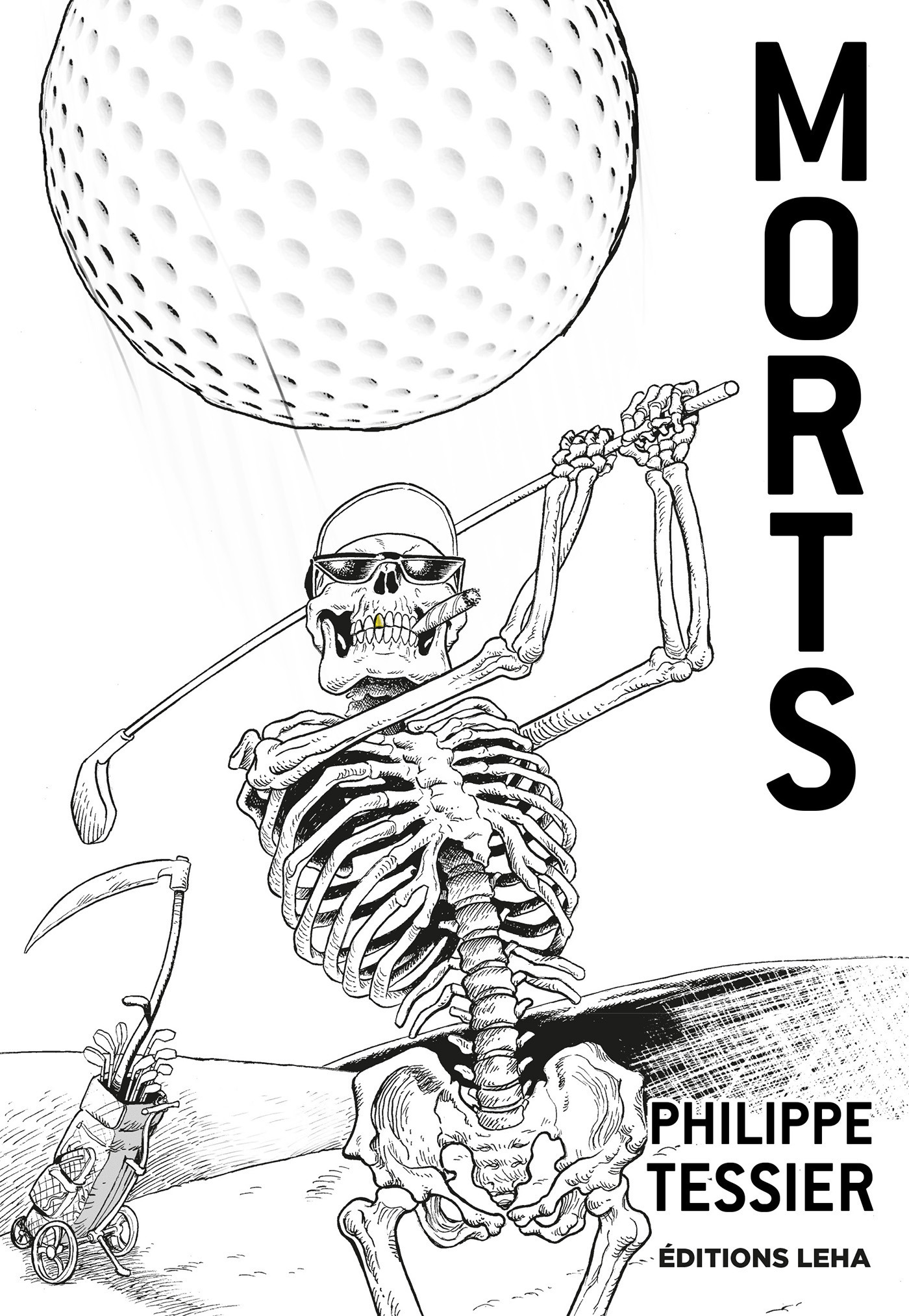 ebook cover of Morts, by Philippe Tessier