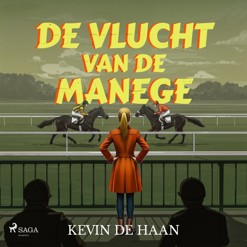 audiobook cover of De vlucht van de manege, by Kevin De Haan