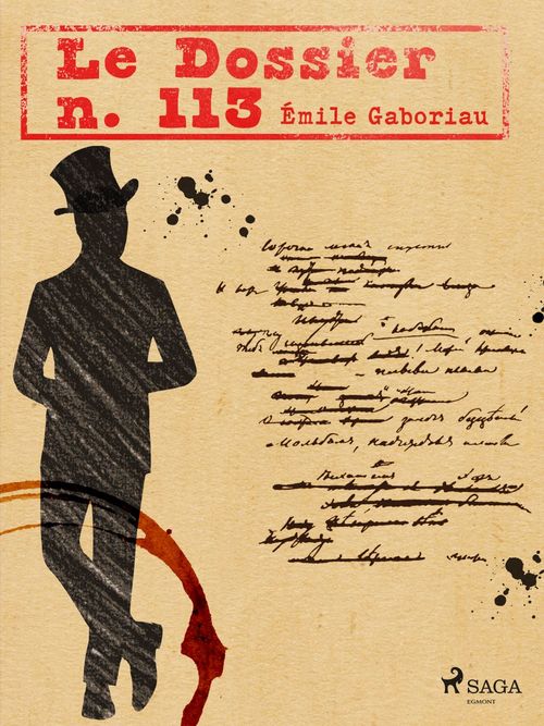 ebook cover of Le Dossier n. 113, by Émile Gaboriau