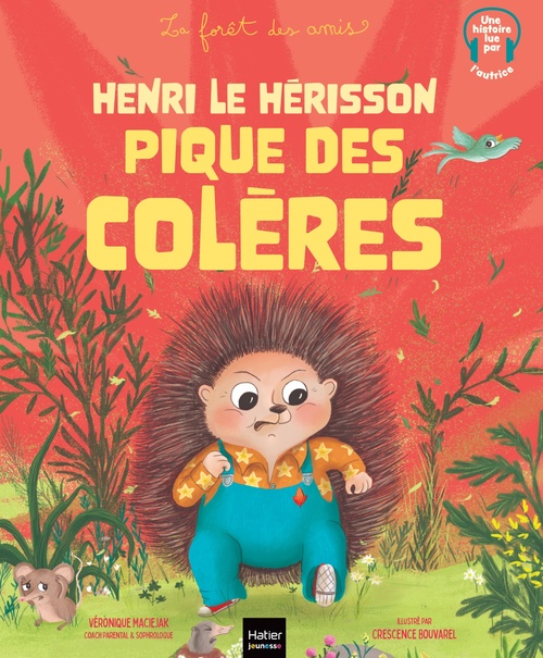 Couverture ebook de Henri le hérisson pique des colères, de Véronique Maciejak