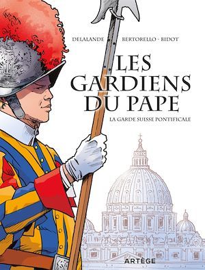 Couverture ebook de Les gardiens du pape, de Laurent Bidot