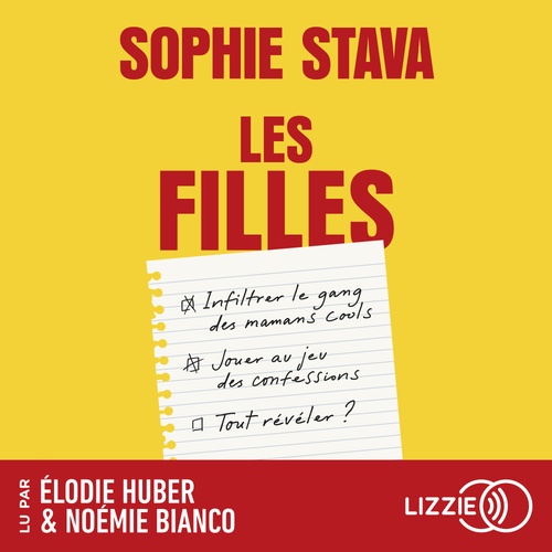 audiobook cover of Les Filles, by Sophie Stava