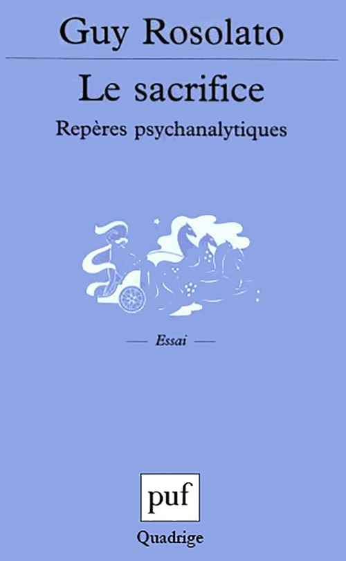 Couverture ebook de Le sacrifice, de Guy Rosolato