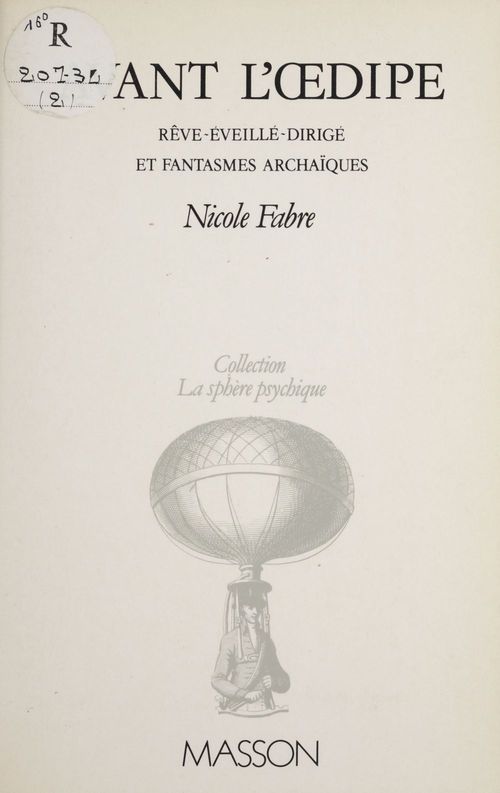 Couverture ebook de Avant l'OEdipe, de Fabre