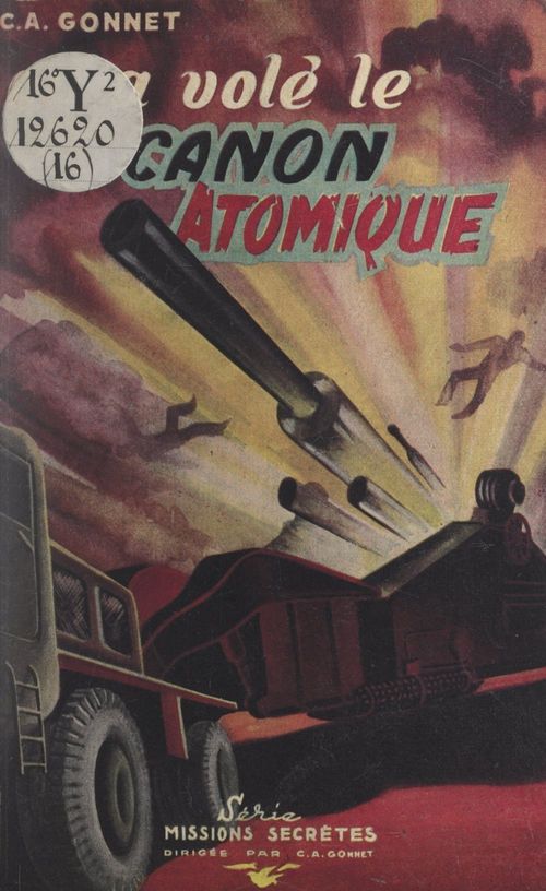 ebook cover of On a volé le canon atomique, by Charles-Anthoine Gonnet