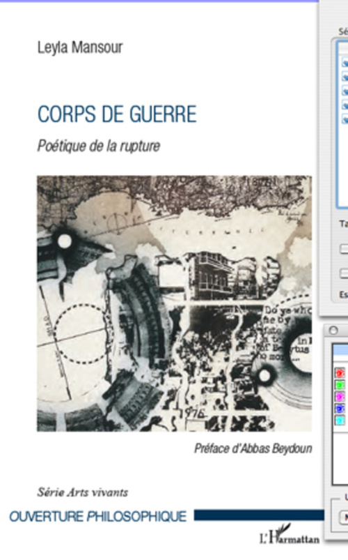 Couverture ebook de Corps de guerre, de Leyla Mansour