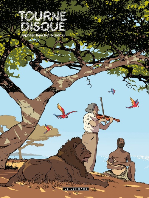 ebook cover of Tourne-disque, by Zidrou, Raphaël Beuchot
