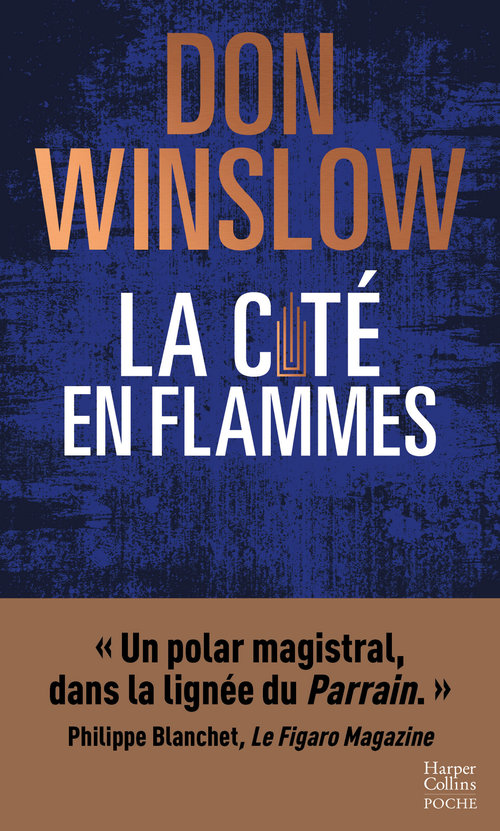 ebook cover of La cité en flammes, by Don Winslow