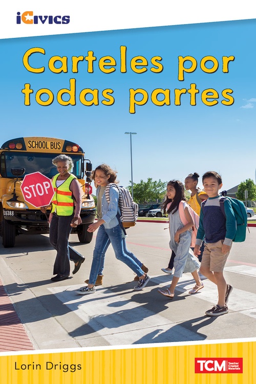 Couverture ebook de Carteles por todas partes, de Lorin Driggs