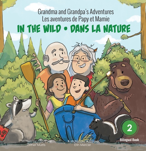 Couverture ebook de Grandma and Grandpa's Adventures / Les aventures de Papy et Mamie, de Esther Murris