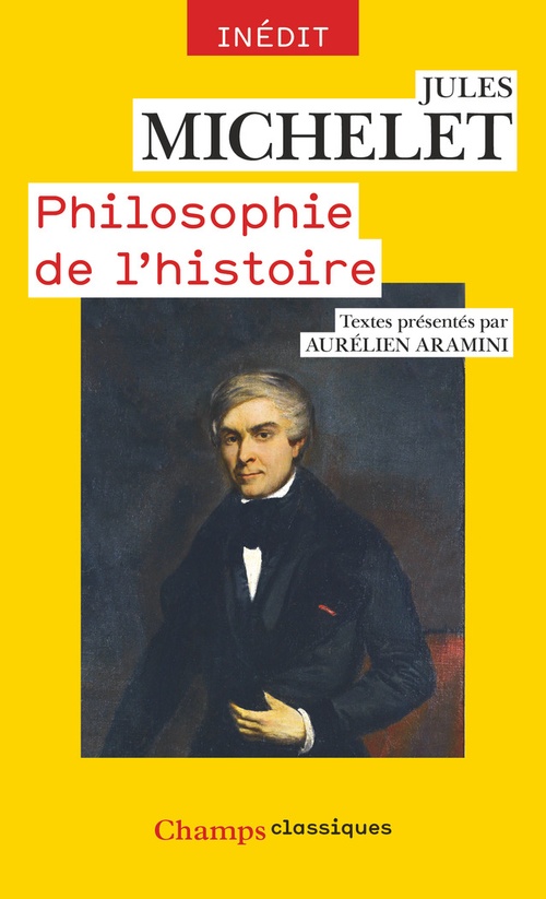 Couverture ebook de Philosophie de l'histoire, de Jules Michelet