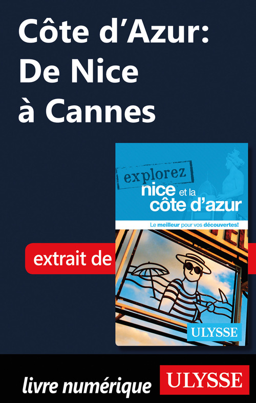 Couverture ebook de Côte d'Azur: De Nice à Cannes, de Sarah Meublat