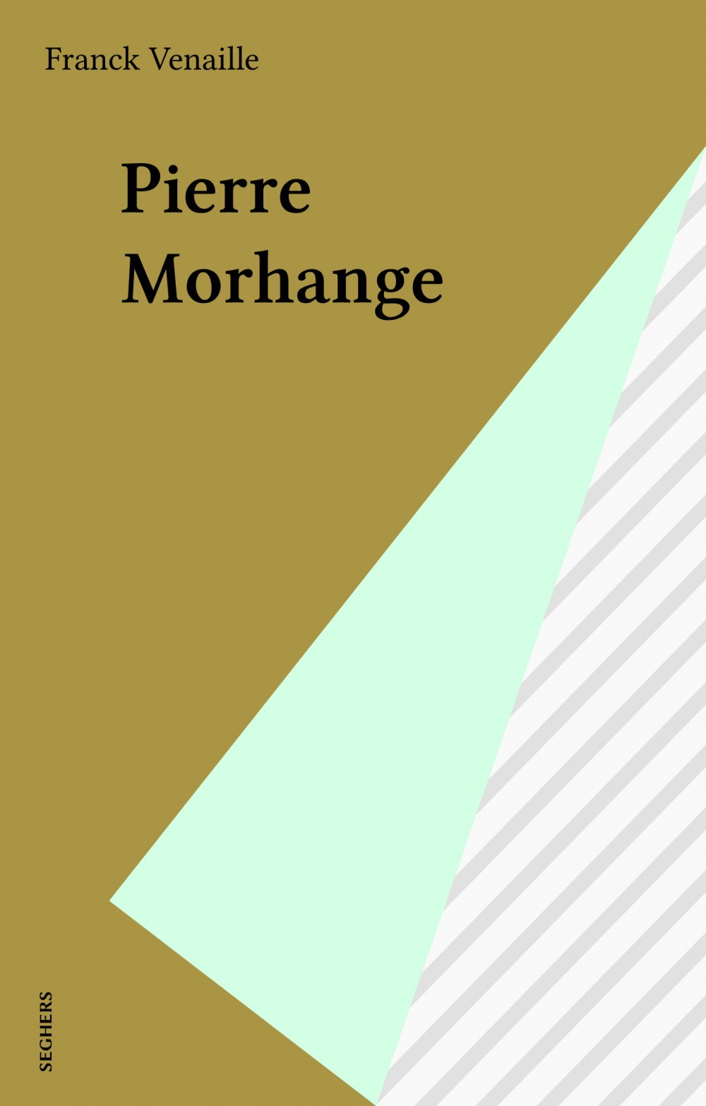 ebook cover of Pierre Morhange, by Franck Venaille