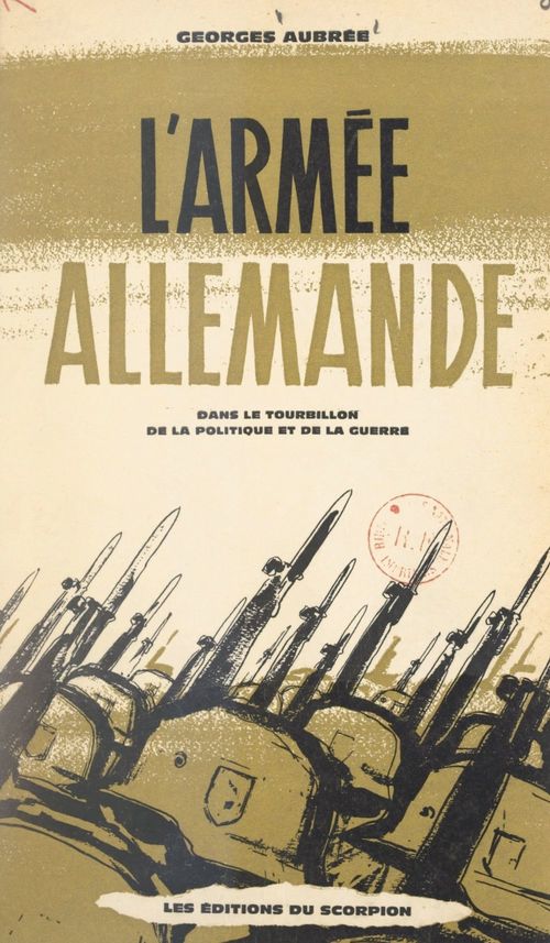 Couverture ebook de L'armée allemande, de Georges Aubree