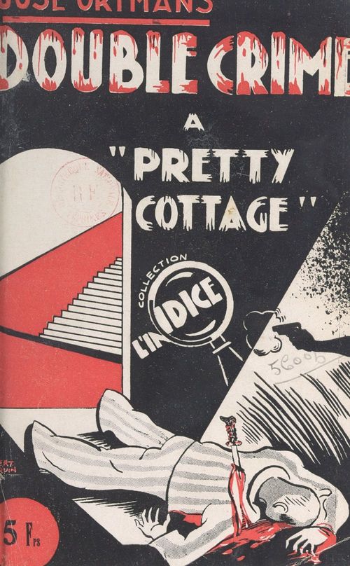 Couverture ebook de Double crime à Pretty-Cottage, de Jose Ortmans