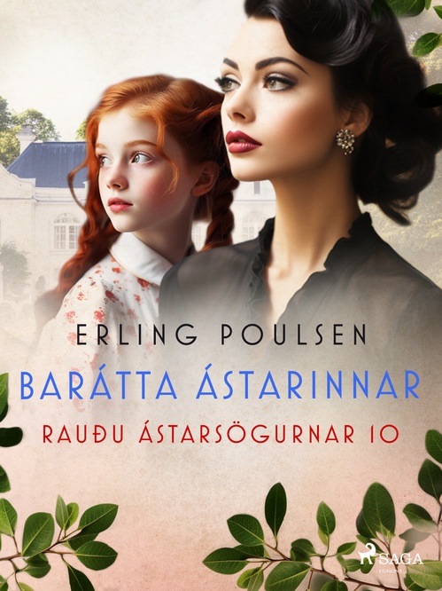 ebook cover of Barátta ástarinnar (Rauðu ástarsögurnar 10), by Erling Poulsen