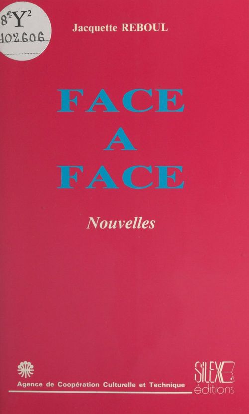 ebook cover of Face à face, by Jacquette Reboul