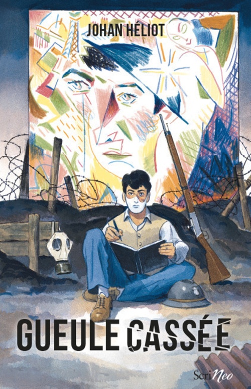 ebook cover of Gueule cassée, by Johan Heliot