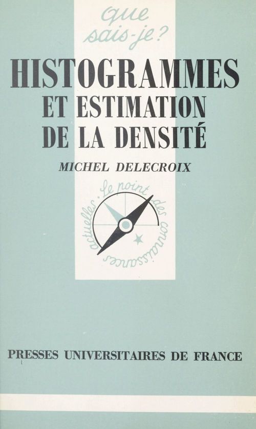 Couverture ebook de Histogrammes et estimation de la densité, de Michel Delecroix