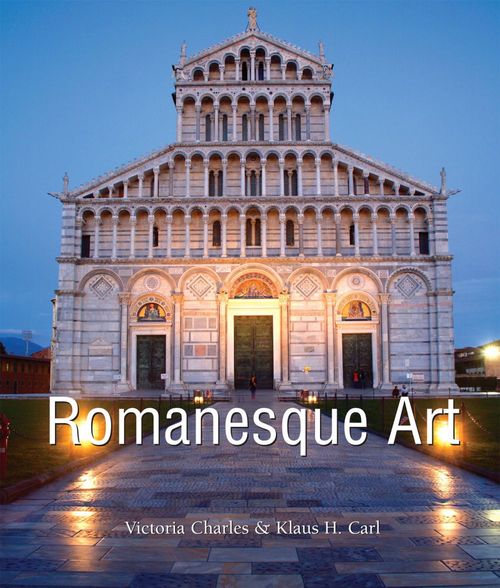 Couverture ebook de Romanesque Art, de Klaus Carl, Victoria Charles