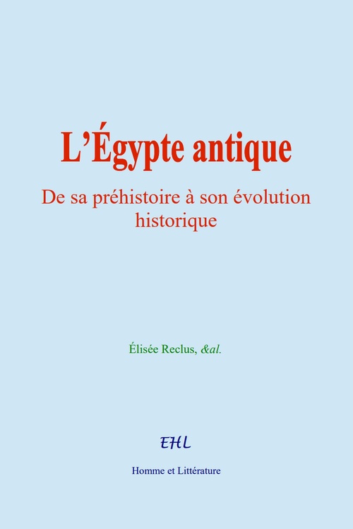 ebook cover of L´Égypte antique, by Élisée Reclus, &Al.