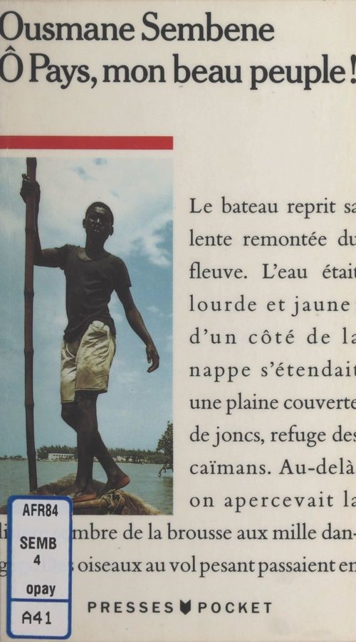 ebook cover of Ô pays, mon beau peuple !, by Ousmane Sembène