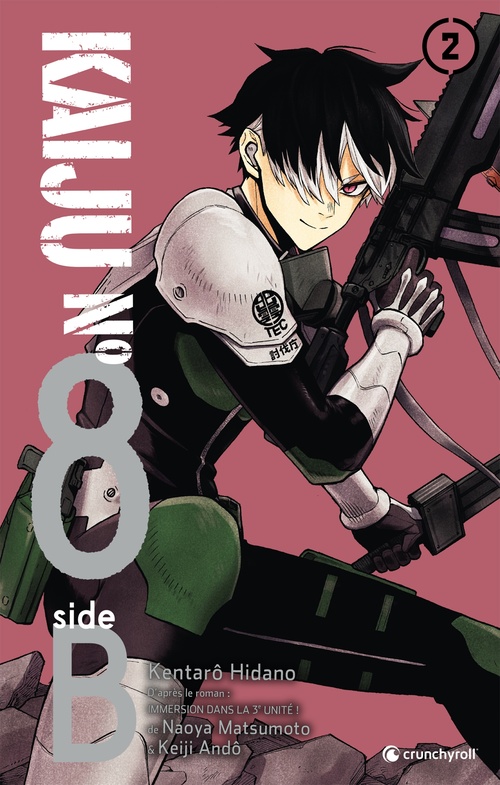 Couverture ebook de Kaiju n° 8 - side B T02, de Hidano Kentaro