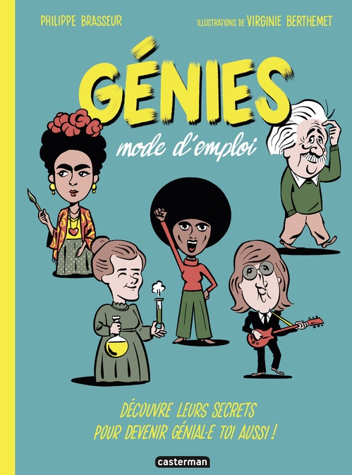 Couverture ebook de Génies mode demploi, de Philippe Brasseur, Virginie Berthemet