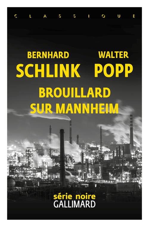 ebook cover of Brouillard sur Mannheim, by Walter Popp, Bernhard Schlink
