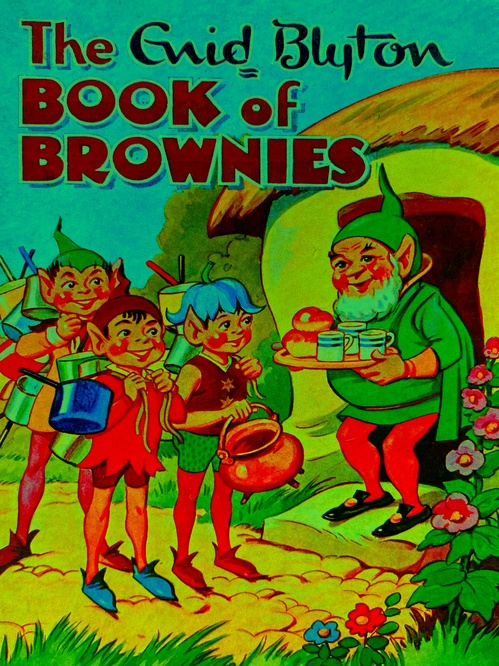 ebook cover of The Enid Blyton Book of Brownies, by Enid Blyton