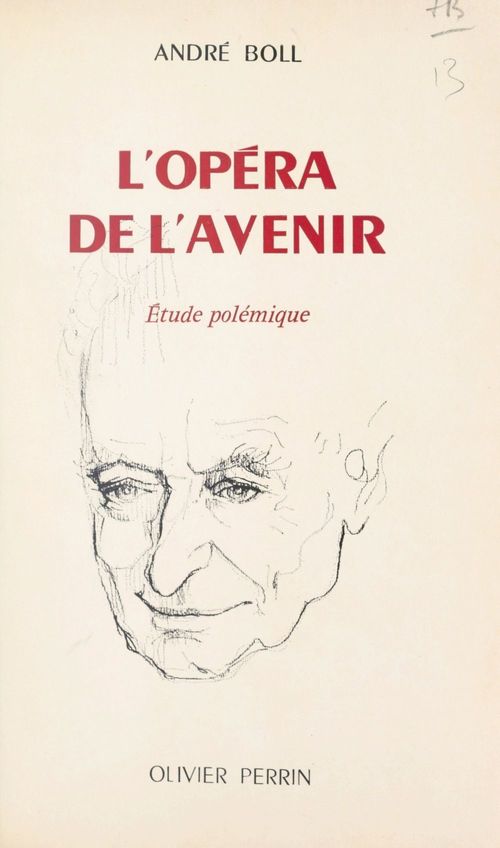 Couverture ebook de L'Opéra de l'avenir, de Andre Boll