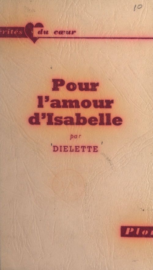 ebook cover of Pour l'amour d'Isabelle, by Dielette